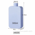 Wholesale Custom Logo Square HDPE Cosmetic Packaging Plastic Shampoo Bottles with Lotion Pump